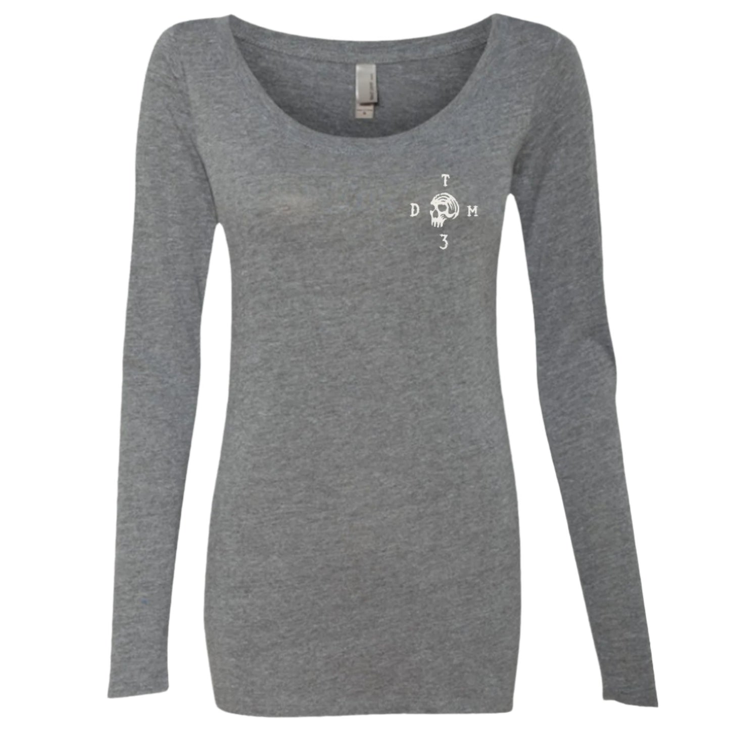 Skeleton Witch Fitted Long Sleeve