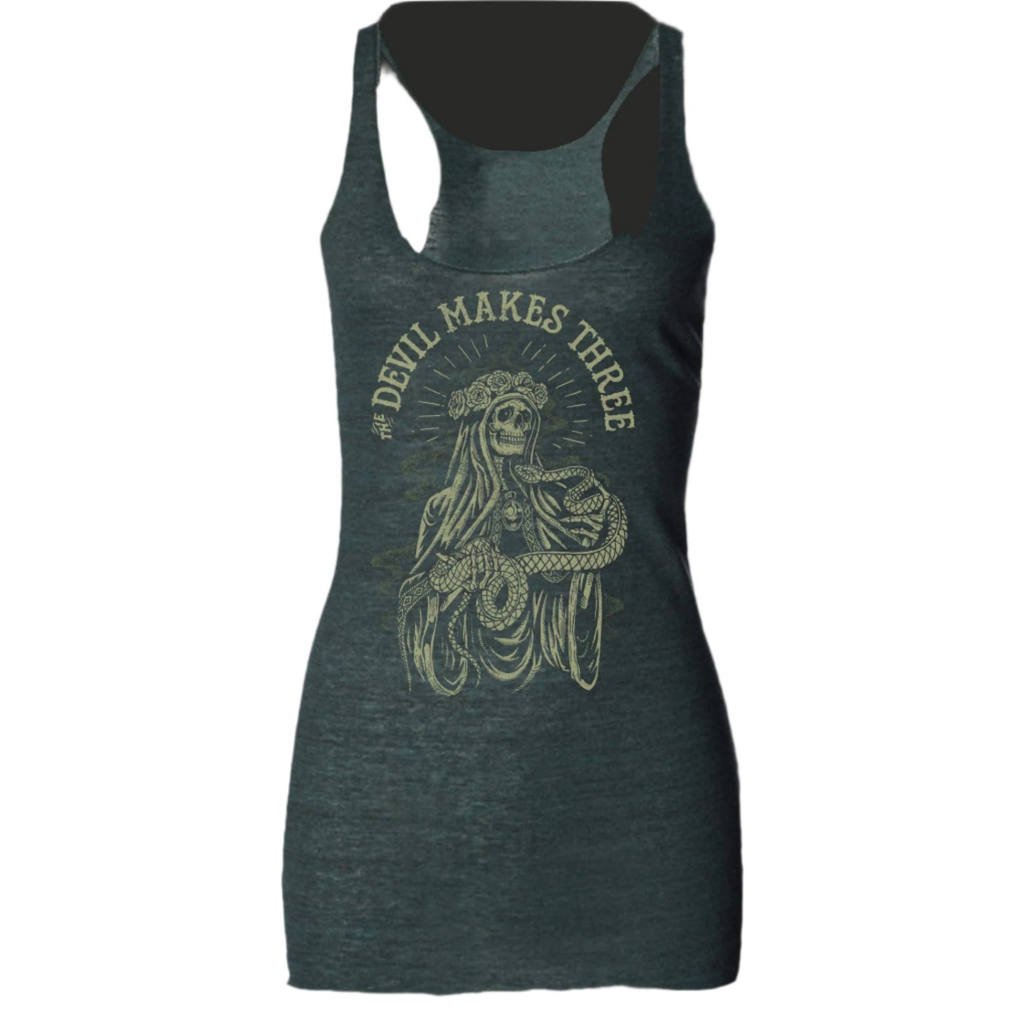 Snake Charmer Tank - Heather Green