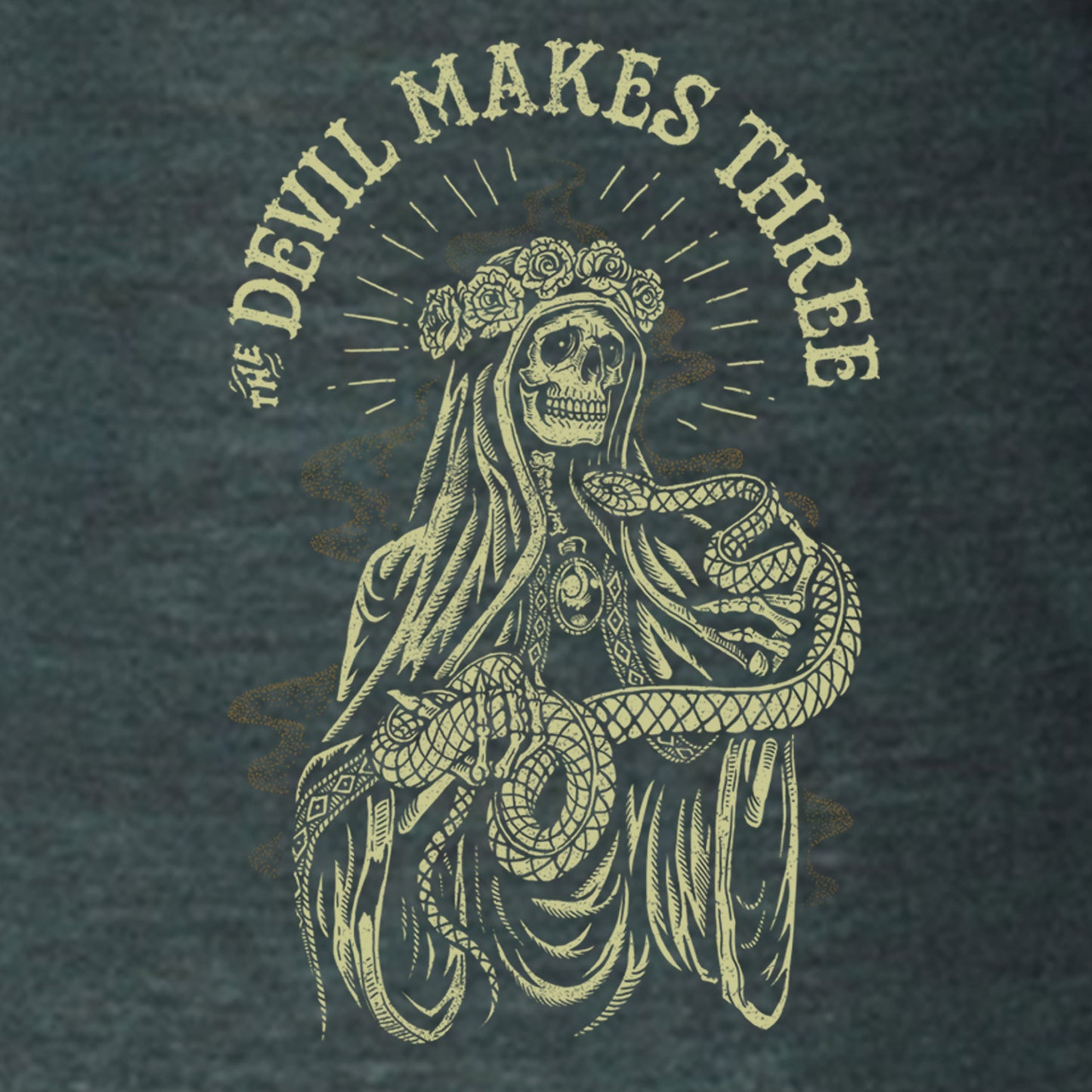 Snake Charmer Tank - Heather Green