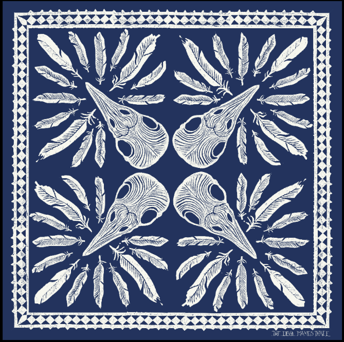 Bird Feather Bandana