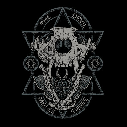 TIGER SKULL HEAVY WEIGHT ZIP HOODIE