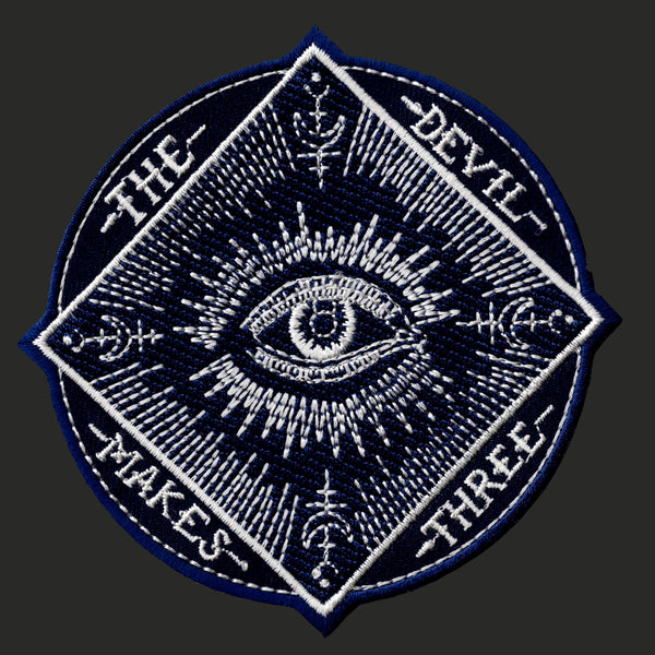 Peace Sign Evil Eye Patch – threddies
