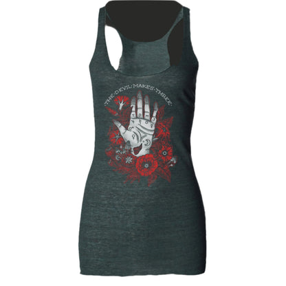 Annie Alonzi - Ladies Tank- Green/Red