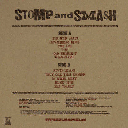 NEW_GOLD MARBLED VINYL_Stomp & Smash - LP or Digital Download