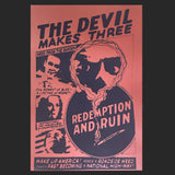 Limited Edition 16.5x24 Redemption and Ruin Smokey Devil Poster