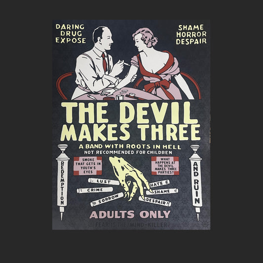 Limited Edition 18x24 reefer madness Drug Poster