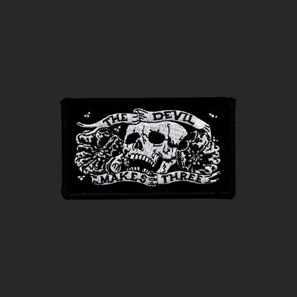 Skull & Poppies Patch